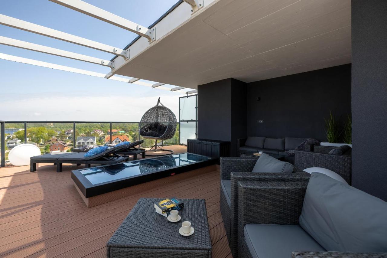 Lighthouse Luxury Penthouse - Jantar Apartamenty Mrzeżyno Kültér fotó