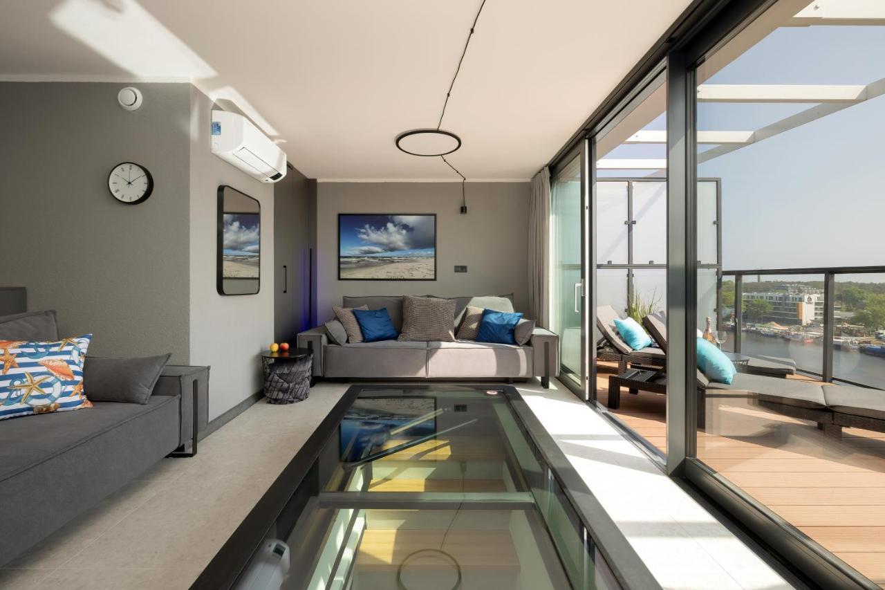 Lighthouse Luxury Penthouse - Jantar Apartamenty Mrzeżyno Kültér fotó
