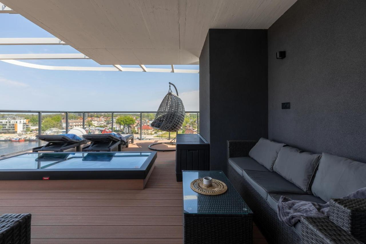 Lighthouse Luxury Penthouse - Jantar Apartamenty Mrzeżyno Kültér fotó