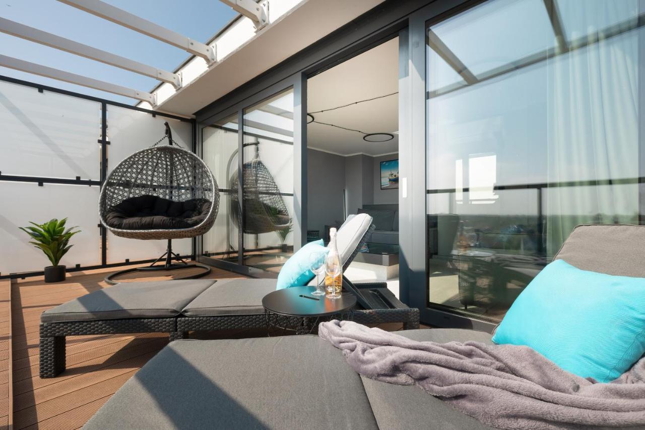 Lighthouse Luxury Penthouse - Jantar Apartamenty Mrzeżyno Kültér fotó
